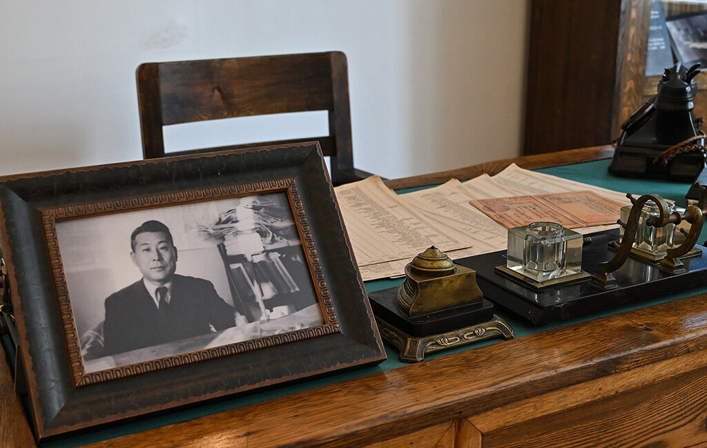 Sugihara House. In memory of the Japanese diplomat Chiuno Sugihara, who was the Japanese Consul in Kaunas