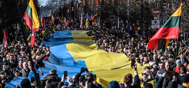 March 11, Lithuania supports Ukraine