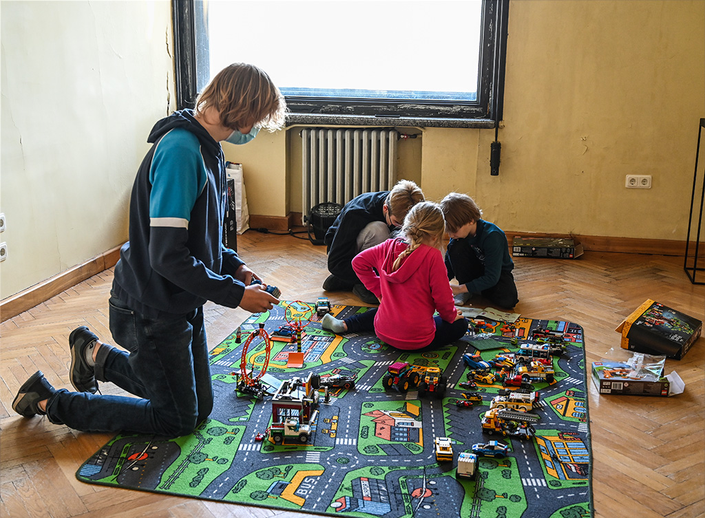 Ukrainian House in Kaunas, place for refugees