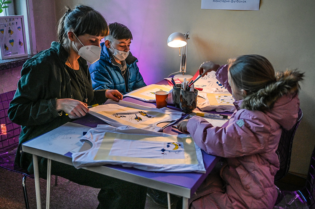 Ukrainian House, Kaunas, space for children's creativity