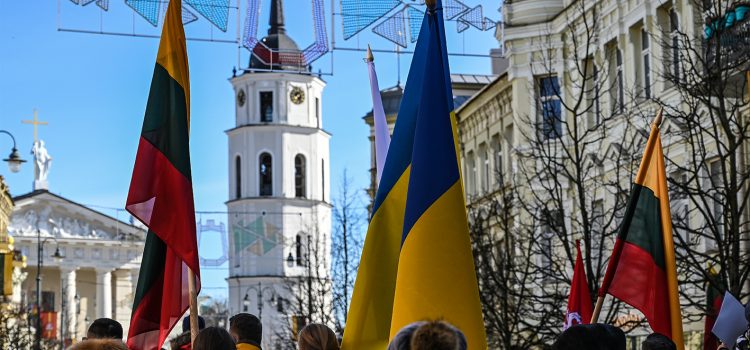 Vilnius support Ukraine