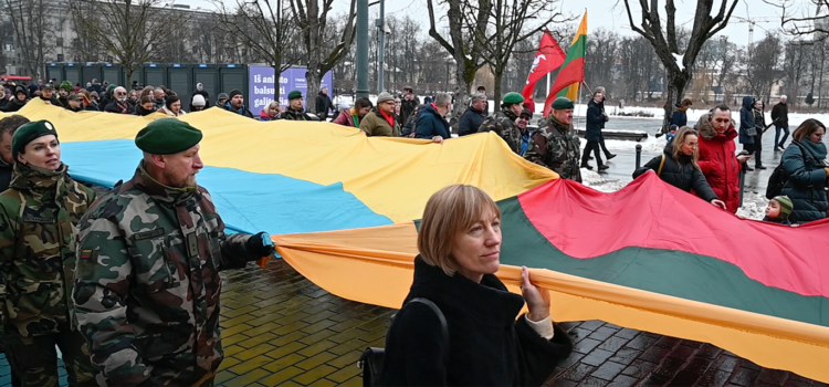 Lithuania Independence Day in Vilnius, March 11 for freedom