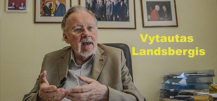 Meaning and value of Lithuanian Resistance, interview with Landsbergis