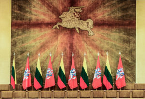 Bandiere e simbolo Stato Lituano