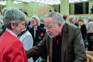 Marina e presidente Landsbergis