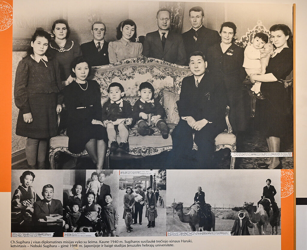 La famiglia Sugihara e alcuni amici a Kaunas