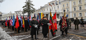 La giornata delle Forze Armate a Vilnius, Lituania